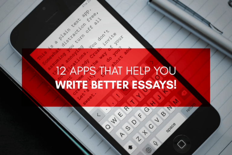 12 best apps that would help you write better essays