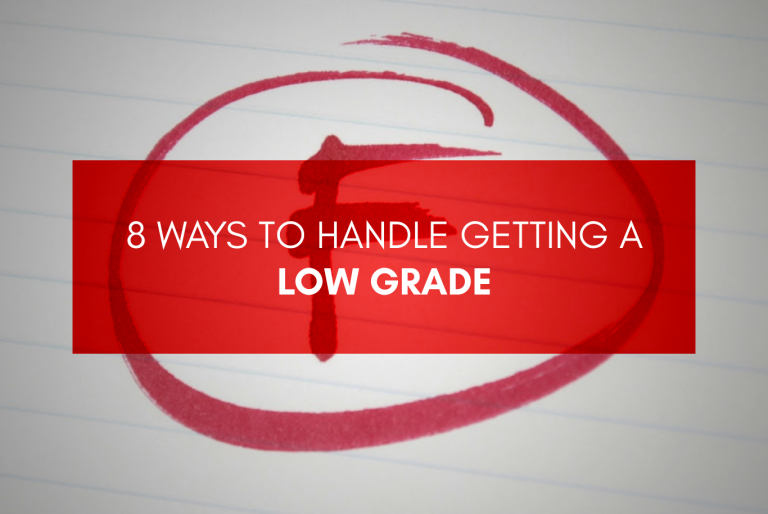 Eight ways students can handle getting a low grade in their report cards